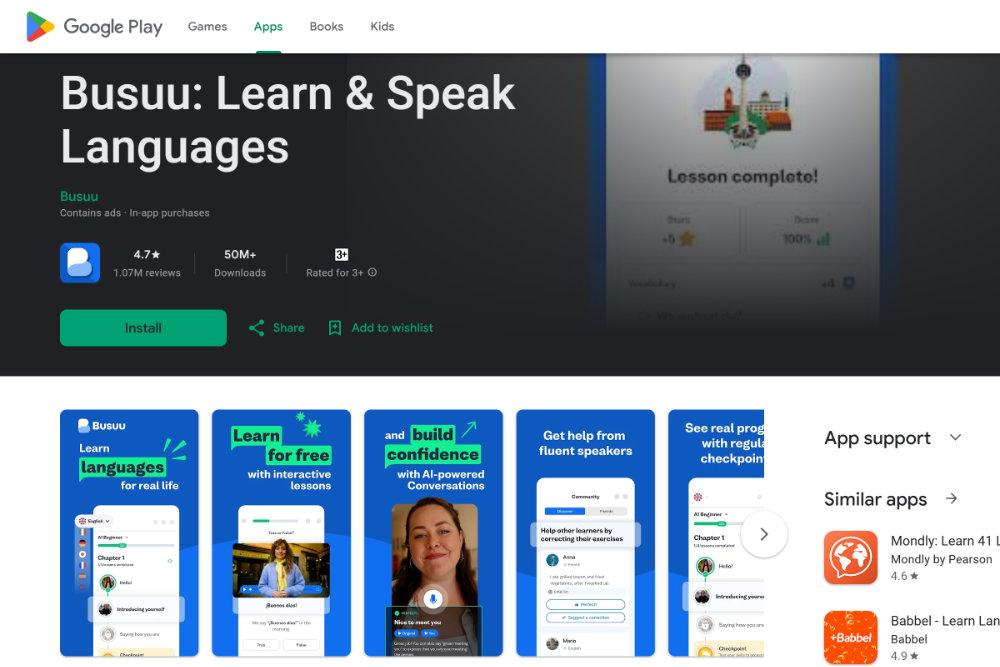 Busuu: Learn and Speak Languages